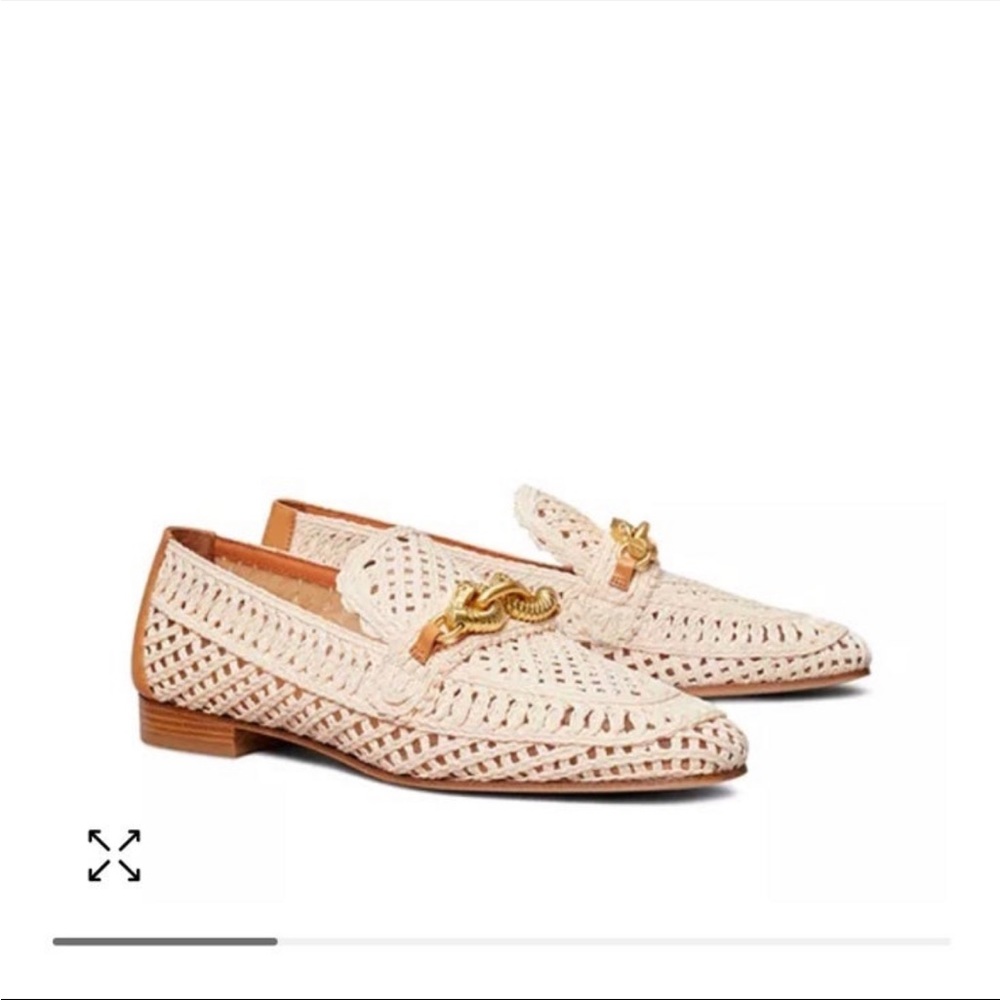 NWOB Tory Burch Women's Jessa Raffia Loafers